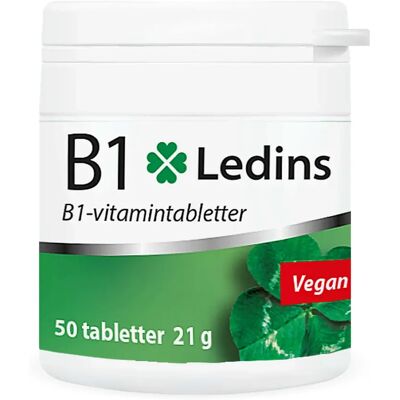 Ledins Vitamin B1 100 mg, 50 st Ledins Vitamin B1 100 mg, 50 st