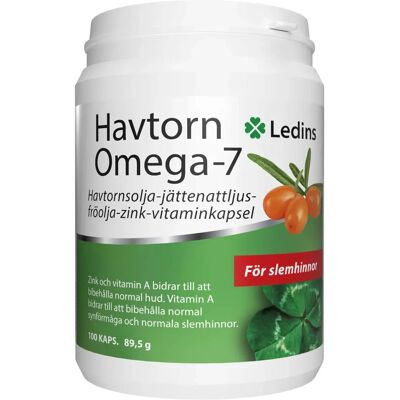 Ledins Havtorn Omega-7 100 kapslar Ledins Havtorn Omega-7 100 kapslar