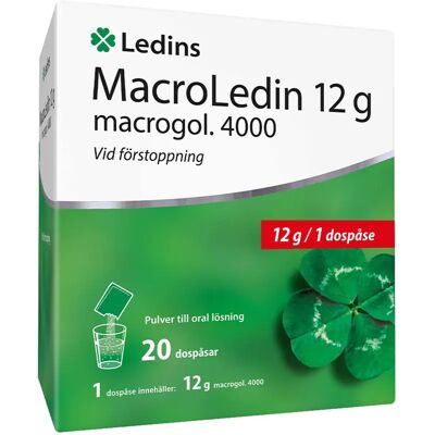 Ledins MacroLedin 12 g, 20 Dospåsar Ledins MacroLedin 12 g, 20 Dospåsar