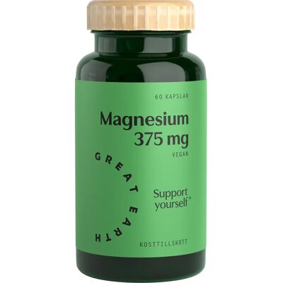 Great Earth Magnesium 375 mg 60 st Great Earth Magnesium 375 mg 60 st