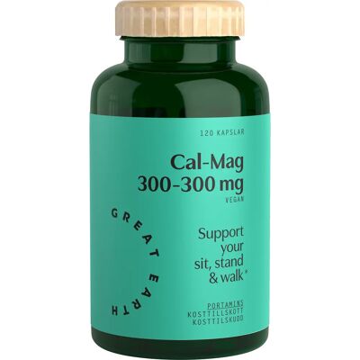 Great Earth Cal-Mag 300-300 mg 120 kapslar Great Earth Cal-Mag 300-300 mg 120 kapslar