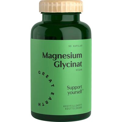 Great Earth Magnesiumglycinat 90 st Great Earth Magnesiumglycinat 90 st