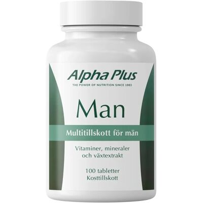 Alpha Plus Man 100 st Alpha Plus Man 100 st