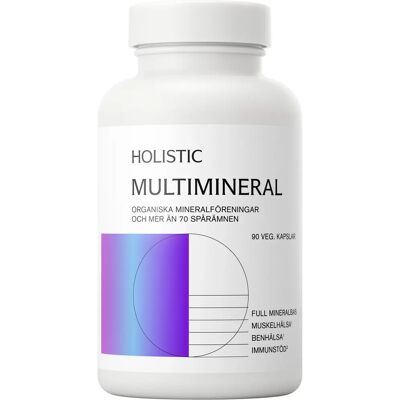Holistic Multimineral 90 kapslar Holistic Multimineral 90 kapslar