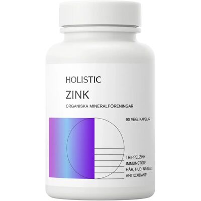Zink Zinc 125mg 90 Kapslar - Vitaminer & Kosttillskott Zink Zinc 125mg 90 Kapslar - Vitaminer & Kosttillskott