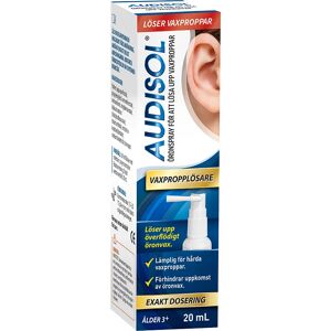 Audisol Vaxpropplösare 20ml Audisol Vaxpropplösare 20ml
