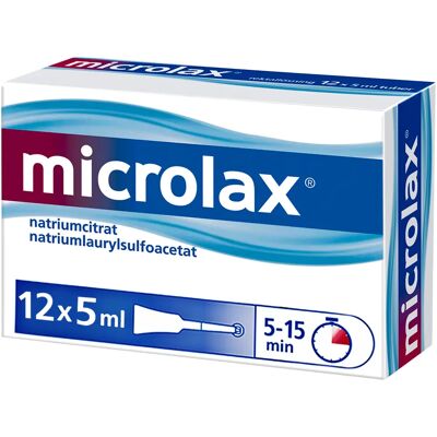Microlax rektallösning tub 12 x 5 ml Microlax rektallösning tub 12 x 5 ml