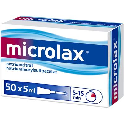 Microlax Rektallösning 50x5 ml Microlax Rektallösning 50x5 ml