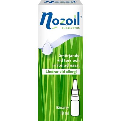 Nozoil eukalyptus nässpray 10 ml Nozoil eukalyptus nässpray 10 ml