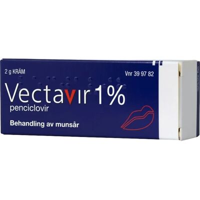 Vectavir kräm 1% 2 g Vectavir kräm 1% 2 g