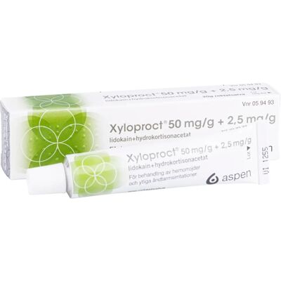 Xyloproct rektalsalva 20 g Xyloproct rektalsalva 20 g