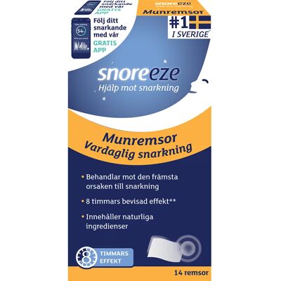 Snoreeze Munremsor 14 st Snoreeze Munremsor 14 st