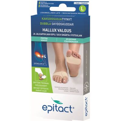 Epitact hallux valgus och framfotsskydd - Tunn komfort för smärtlindring Epitact hallux valgus och framfotsskydd - Tunn komfort för smärtlindring