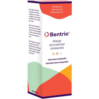 Bentrio Nässpray Allergiblockerare 20 ml Bentrio Nässpray Allergiblockerare 20 ml