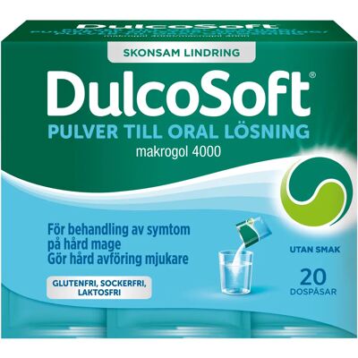 DulcoSoft pulver till oral lösning dospåse 20 st DulcoSoft pulver till oral lösning dospåse 20 st
