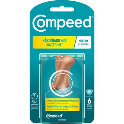 Compeed Hård Hud Plåster 6 St Compeed Hård Hud Plåster 6 St