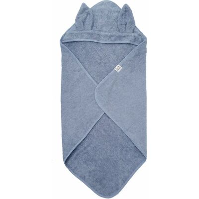 Summerville Organic Badcape Rabbit Eko Dusty Blue Summerville Organic Badcape Rabbit Eko Dusty Blue