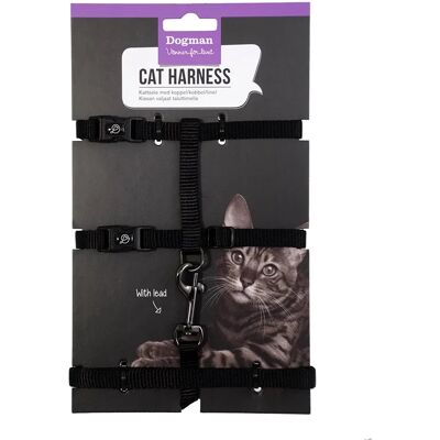 Dogman Kattsele Findus Svart - Kattsele Dogman Kattsele Findus Svart - Kattsele