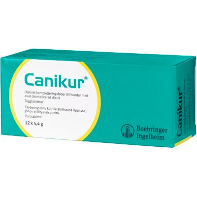 Canikur 12 x 4,4 g - Kosttillskott för hundar med diarré Canikur 12 x 4,4 g - Kosttillskott för hundar med diarré
