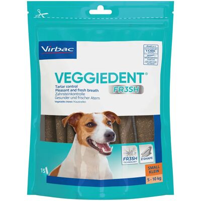 Virbac VeggieDent Fr3sh Tuggbenar Liten 10kg - Hundtandvård Virbac VeggieDent Fr3sh Tuggbenar Liten 10kg - Hundtandvård