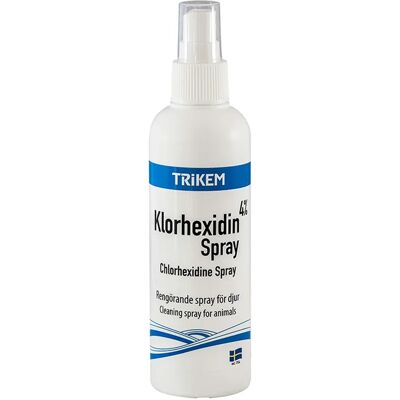 Trikem Klorhexidin Spray - Wound Care för Häst & Hund Trikem Klorhexidin Spray - Wound Care för Häst & Hund