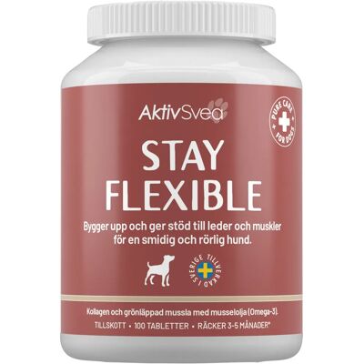 AktivSvea Stay Flexible 100 tabletter AktivSvea Stay Flexible 100 tabletter