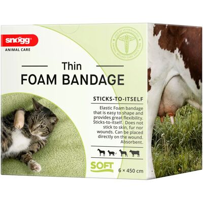 Snögg Foam Bandage Thin 6 cm x 4,5 m Snögg Foam Bandage Thin 6 cm x 4,5 m