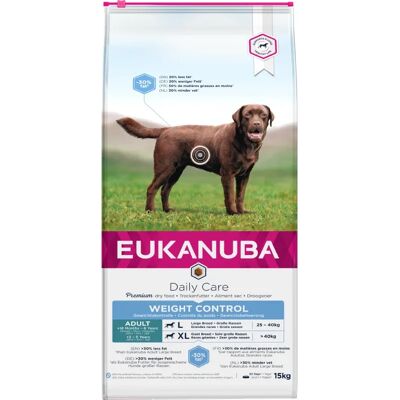 Eukanuba Stor Ras Viktkontroll Hundfoder - 15kg Eukanuba Stor Ras Viktkontroll Hundfoder - 15kg