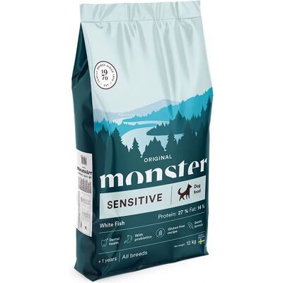 Monster Dog Original Sensitive White Fish 12 kg Monster Dog Original Sensitive White Fish 12 kg