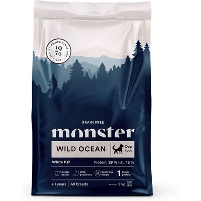 Monster Dog Grain Free Wild Ocean Sensitive 2 kg Monster Dog Grain Free Wild Ocean Sensitive 2 kg