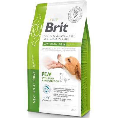 BRIT Veterinary Care Hund Glutenfri Växtfiber Kost 2 kg BRIT Veterinary Care Hund Glutenfri Växtfiber Kost 2 kg