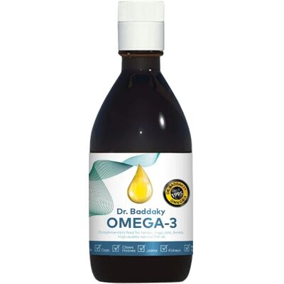 Omega-3 Fiskolja Dr. Baddaky - 200/500/1000ml, Kapslar Omega-3 Fiskolja Dr. Baddaky - 200/500/1000ml, Kapslar