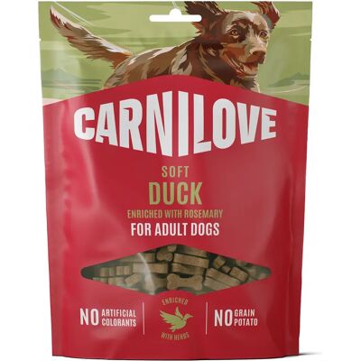 Carnilove Dog Soft Snack Duck enriched with Rosemary 200 g Carnilove Dog Soft Snack Duck enriched with Rosemary 200 g