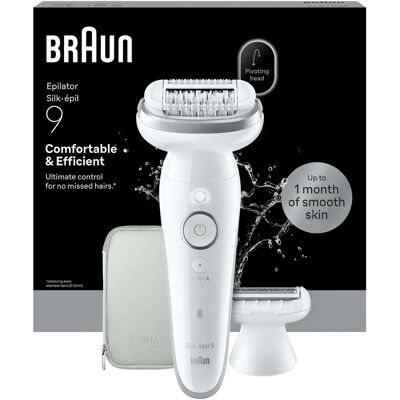 Braun Silk-épil 9 Wet & Dry Epilator 9-030 Silver Braun Silk-épil 9 Wet & Dry Epilator 9-030 Silver