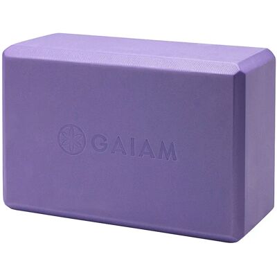 Gaiam - Yoga Block - Lila - 7 cm - Yoga Block Gaiam - Yoga Block - Lila - 7 cm - Yoga Block