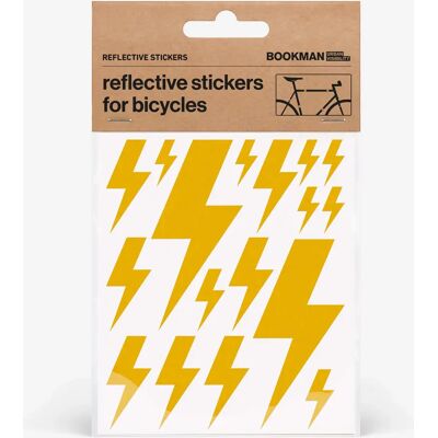 Bookman Reflective Stickers Flash Yellow Bookman Reflective Stickers Flash Yellow