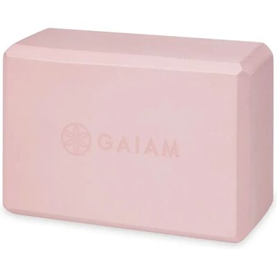 Gaiam Ballet Powder Yoga Block Gaiam Ballet Powder Yoga Block