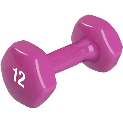 Spri Dumbbell Vinyl 5,5 kg Single Spri Dumbbell Vinyl 5,5 kg Single