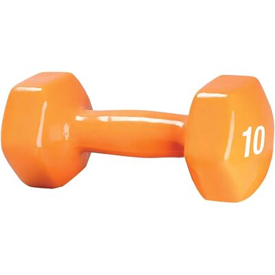 Spri Dumbbell Vinyl 4,5 kg Single Spri Dumbbell Vinyl 4,5 kg Single