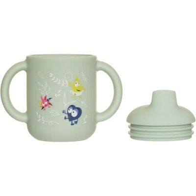 Teddykompaniet Silikon barnmugg med lås Teddykompaniet Silikon barnmugg med lås