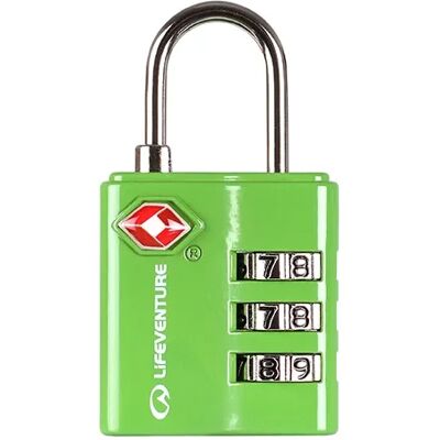 Lifeventure TSA Combi Lock Green Lifeventure TSA Combi Lock Green