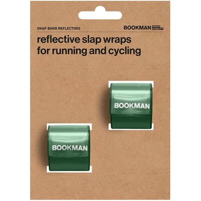 Bookman Snap Band Reflectors Green 2-pack Bookman Snap Band Reflectors Green 2-pack