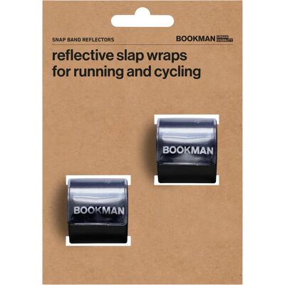 Bookman Snap Band Reflectors Black 2-pack Bookman Snap Band Reflectors Black 2-pack