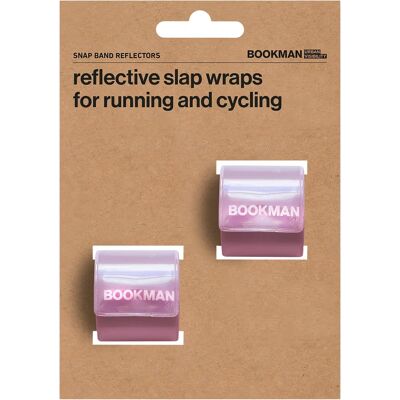 Bookman Snap Band Reflectors Pink 2-pack Bookman Snap Band Reflectors Pink 2-pack