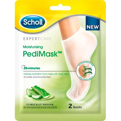 Scholl Expertcare Återfuktande Pedimask Aloe Vera Scholl Expertcare Återfuktande Pedimask Aloe Vera