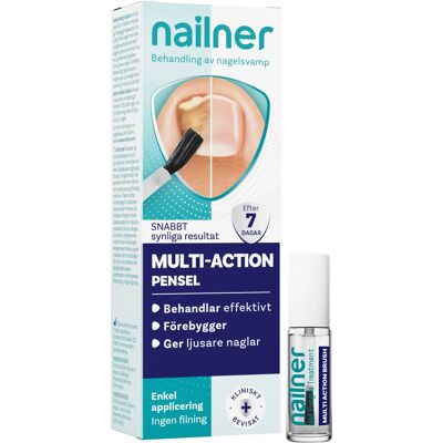 Nailner Pensel 2 i 1 Nailner Pensel 2 i 1