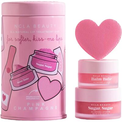 NCLA Beauty Lip Care Value Set Pink Champagne NCLA Beauty Lip Care Value Set Pink Champagne