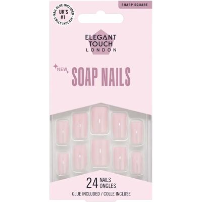 Elegant Touch Soap Nails Bubble Bliss 24 st Elegant Touch Soap Nails Bubble Bliss 24 st