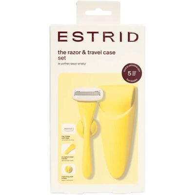 Estrid Razor & Case Set Butter Estrid Razor & Case Set Butter