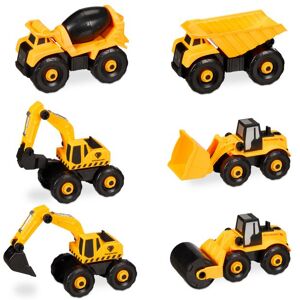 Tildasstore Grävmaskin fordon 6-pack